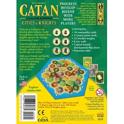 Catan: Cities & Knights - 5-6 Player Back
