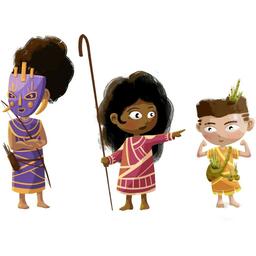 Voyage en Terre Ocre Personnages