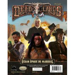 Deadlands: Reloaded - Écran Épique du Marshal Cover