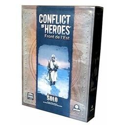 Conflict of Heroes: Front de l'Est - Solo Cover 3d