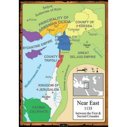 Fief: France 1429 - Croisades Map