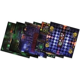 Super Dungeon Explore: La Maison Fantôme de Von Drakk - Tuiles de Donjons Eclate