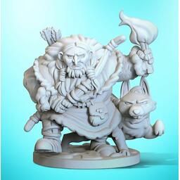 Endless Winter: Paleoamericans Figurine