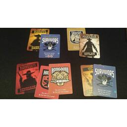 BANG ! Le Jeu de Dés: The Walking Dead Cartes