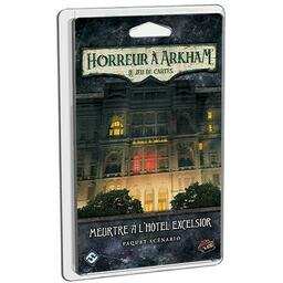 Horreur à Arkham: Le Jeu de Cartes - Meurtre à l’Hôtel Excelsior Cover 3d