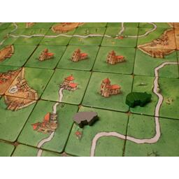 Carcassonne: Extension 2 - Marchands & Bâtisseurs Zoom