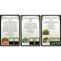 Horreur à Arkham: Le Rôdeur Devant le Seuil Cartes