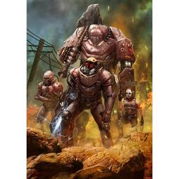 Neuroshima Hex ! Steel Police Artwork