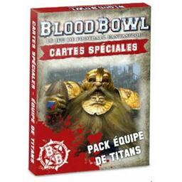 Blood Bowl: Le Jeu de Football Fantastique - Cartes Spéciales - Pack Équipe de Titans Cover 3d
