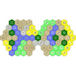 Les Châteaux de Bourgogne: Extension 9 - Le Jeu d'Équipe Exemple