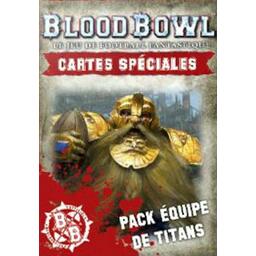 Blood Bowl: Le Jeu de Football Fantastique - Cartes Spéciales - Pack Équipe de Titans Cover