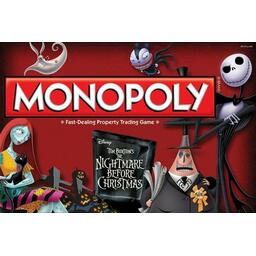 Monopoly: Tim Burton's - The Nightmare Before Christmas Cover
