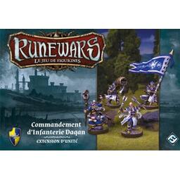 Runewars: Le Jeu de Figurines - Commandement d’Infanterie Daqan Cover