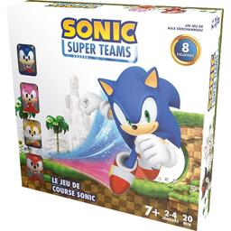 Sonic Super Teams Cover 3d