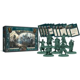 Le Trône de Fer: Le Jeu de Figurines - Héros Greyjoy I Eclate