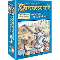 Carcassonne: Auberges et Cathédrales 2010 Cover 3d