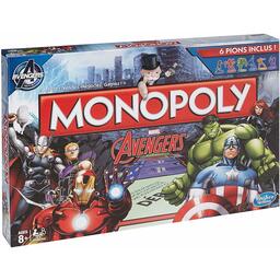 Monopoly: Avengers Cover 3d