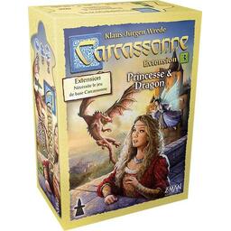 Carcassonne: Princesse et Dragon Cover 3d