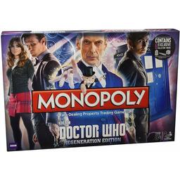 Monopoly: Doctor Who - Regeneration Edition Cover 3d