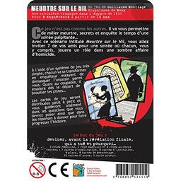 Mystery Party: Meurtre sur le Nil Back