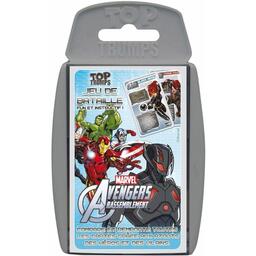Top Trumps: Jeu de Bataille - Avengers Rassemblement Cover 3d