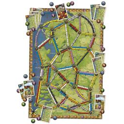 Les Aventuriers du Rail: Map Collection 4 - Nederland Carte