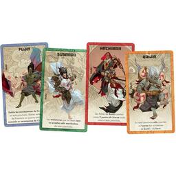 Rising Sun: Kamis Déchaînés Cartes