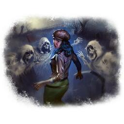 Horreur à Arkham: Le Jeu de Cartes - Le Salaire du Péché Artwork