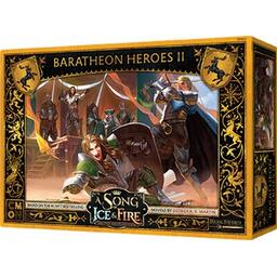 Le Trône de Fer: Le Jeu de Figurines - Héros Barathéon II Cover 3d