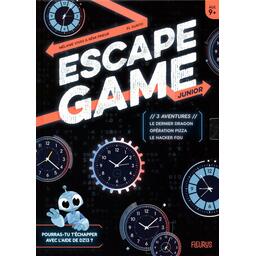 Escape Game: Junior - 3 Aventures (Le Dernier Dragon / Opération Pizza / Le Hacker Fou) Cover