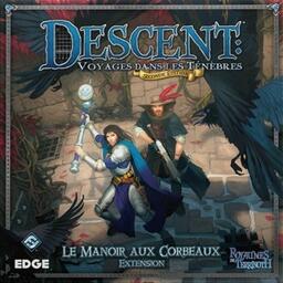 Descent: Voyages Dans les Ténèbres (Seconde Édition) - Le Manoir aux Corbeaux Cover
