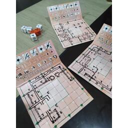 Railroad Ink: Rouge Ardent Eclate