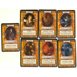 Horreur à Arkham: La Malédiction du Pharaon Noir Cartes