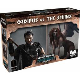 Mythic Battles: Pantheon - Oedipus Vs. the Sphinx Cover 3d