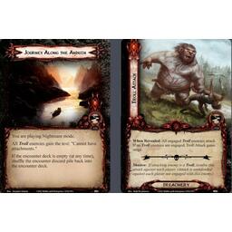 Le Seigneur des Anneaux: Le Jeu de Cartes - Deck Cauchemar - Voyage le Long de l'Anduin Cartes