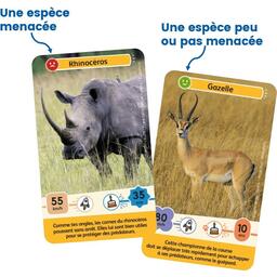 Défis Nature: Junior - Rois de la Savane Cartes