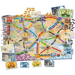 Les Aventuriers du Rail: Le Train Fantôme Map