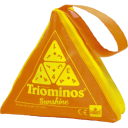Triominos: Sunshine (Orange) Cover Transparent