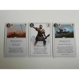 Hannibal & Hamilcar: Le Soleil de Macédoine Cartes