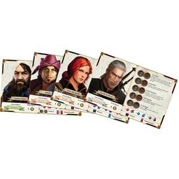 The Witcher: Le Jeu d'Aventure Personnages