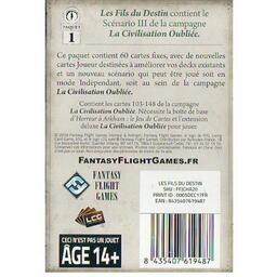 Horreur à Arkham: Le Jeu de Cartes - Les Fils du Destin Back