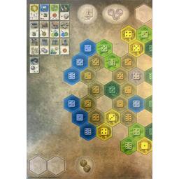 Les Châteaux de Bourgogne: Extension 9 - Le Jeu d'Équipe Plateau