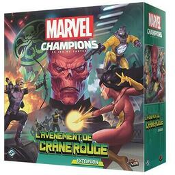 Marvel Champions: Le Jeu de Cartes - L'Avènement de Crâne Rouge Cover 3d