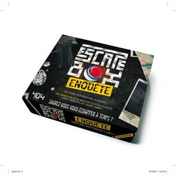 Escape Box: Enquête Cover 3d