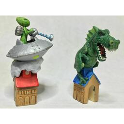 Les Aventuriers du Rail: Alvin & Dexter Figurines