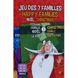 Jeu des 7 Familles: Noël (Braille) Cover