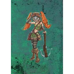 Carnival Zombie Artwork