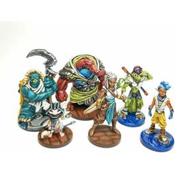 Tidal Blades: Heroes of the Reef Figurines