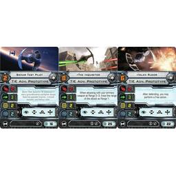 Star Wars: X-Wing - Le Jeu de Figurines - TIE de l'Inquisiteur Cartes