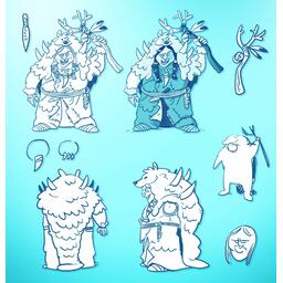 Endless Winter: Paleoamericans Artwork